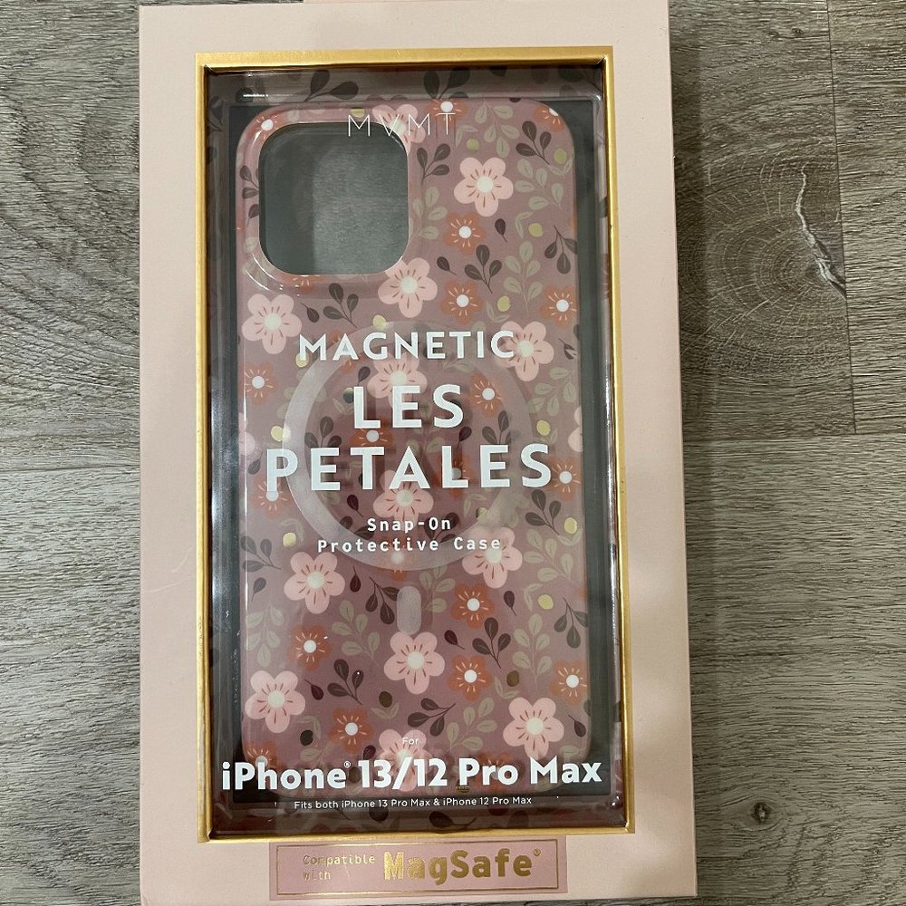 ✂️🏷️ NWT - Les Petales Magsafe - Magnetic Snap-On Protective Cell Case